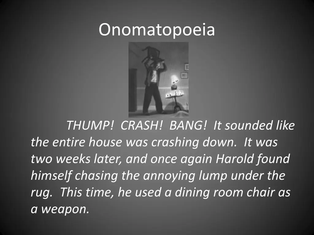 onomatopoeia