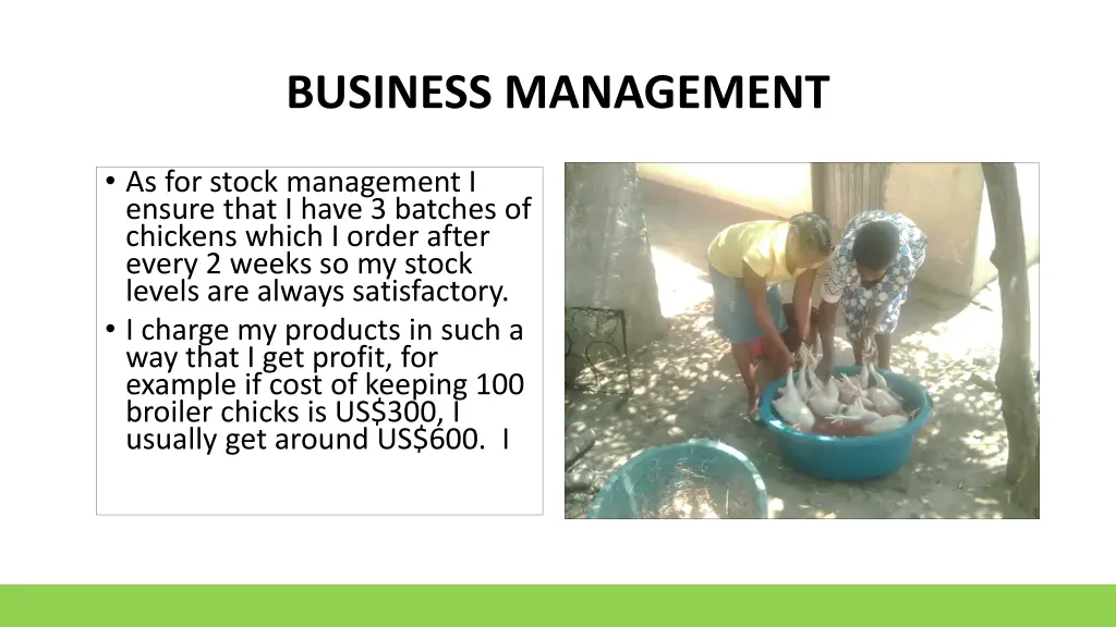 business management