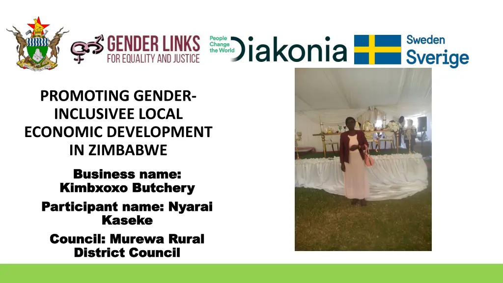 promoting gender inclusivee local economic