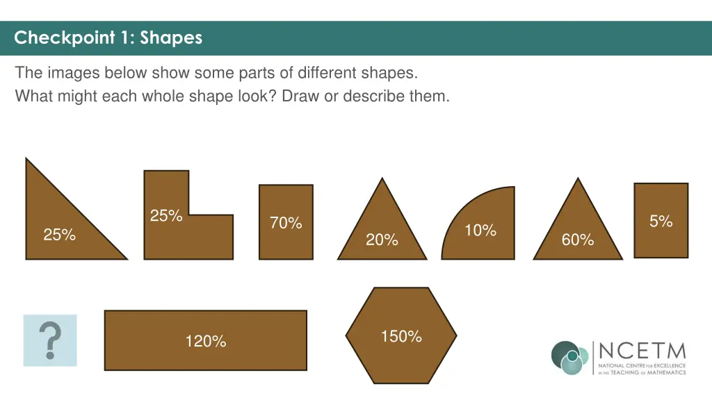 checkpoint 1 shapes