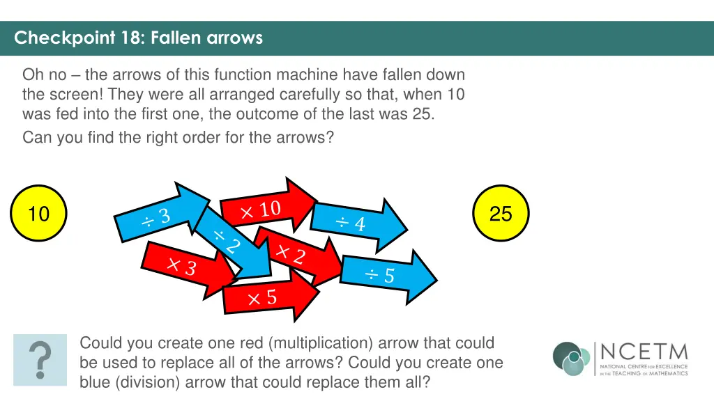 checkpoint 18 fallen arrows