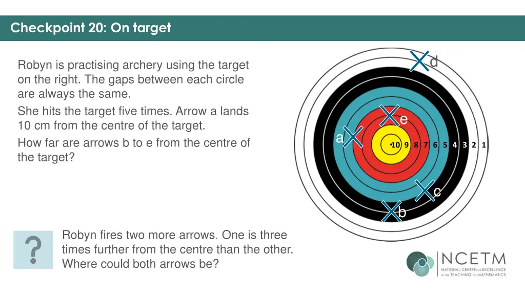 checkpoint 20 on target