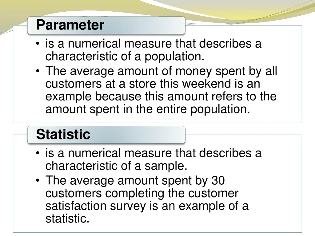 parameter