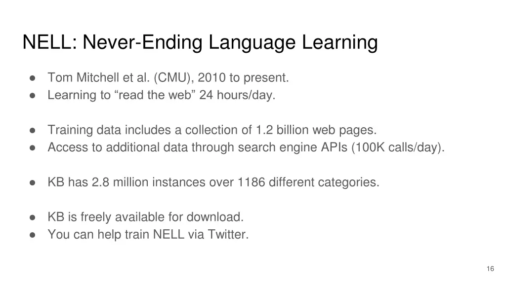 nell never ending language learning