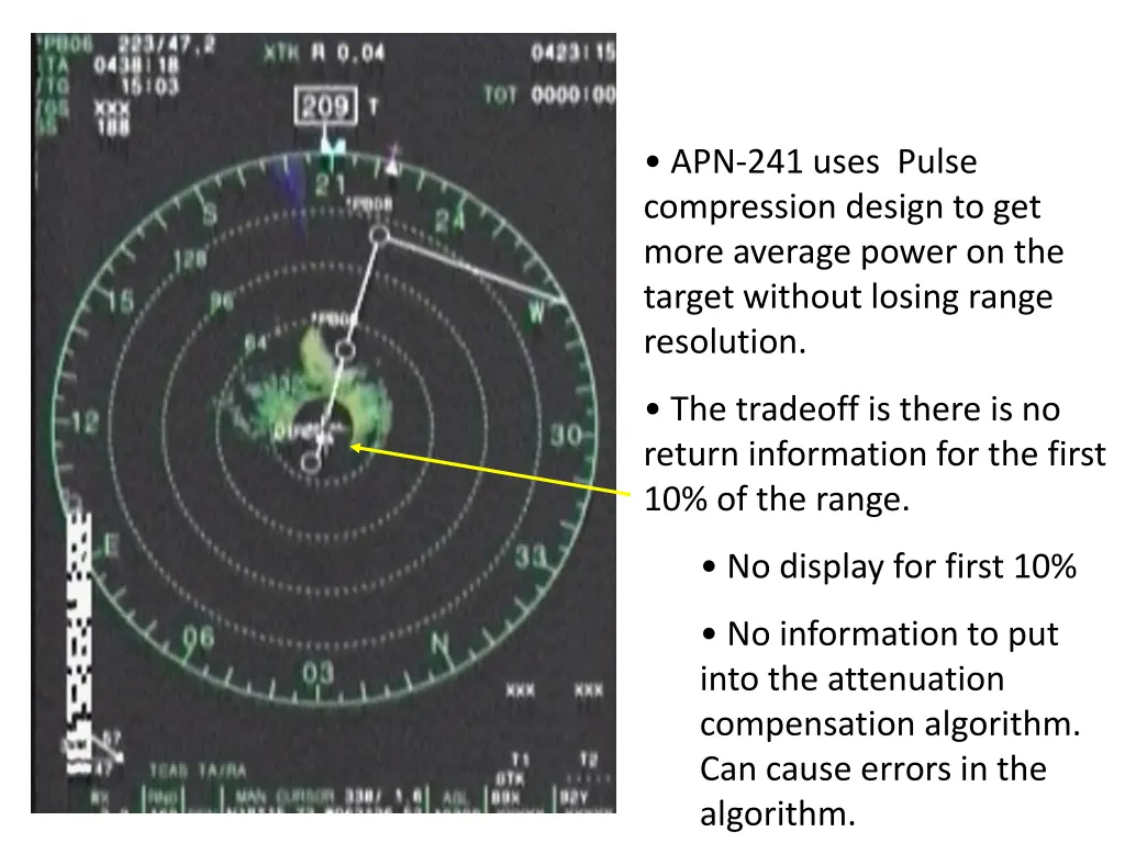 apn 241 uses pulse compression design to get more