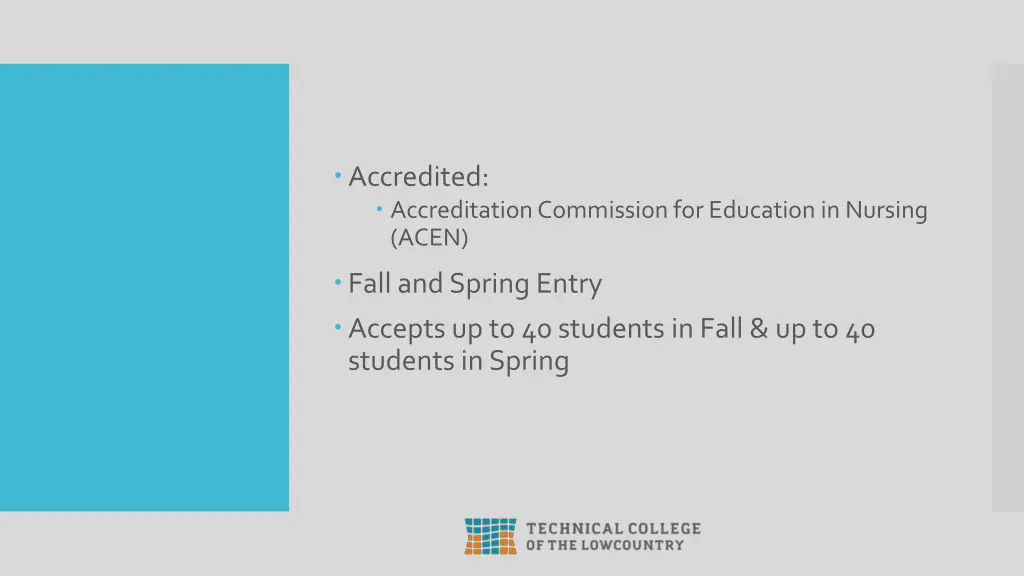 accredited accreditation commission for education