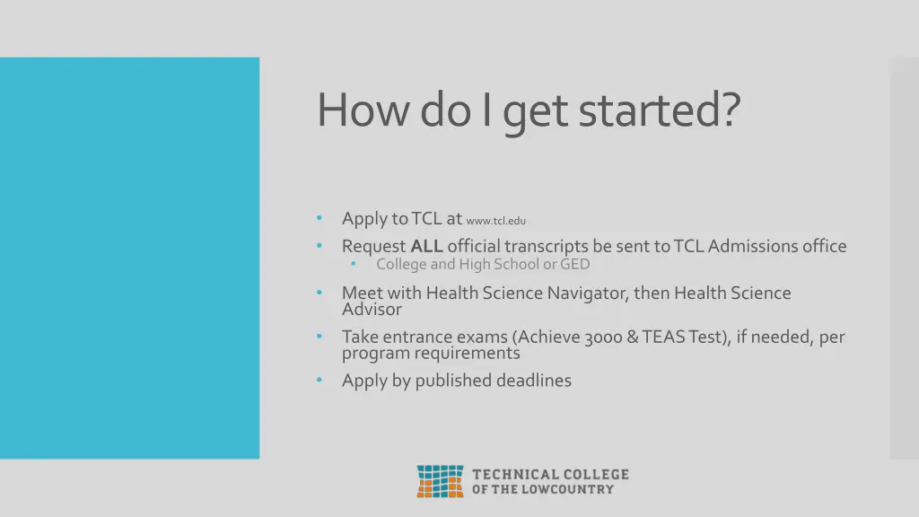 how do i get started