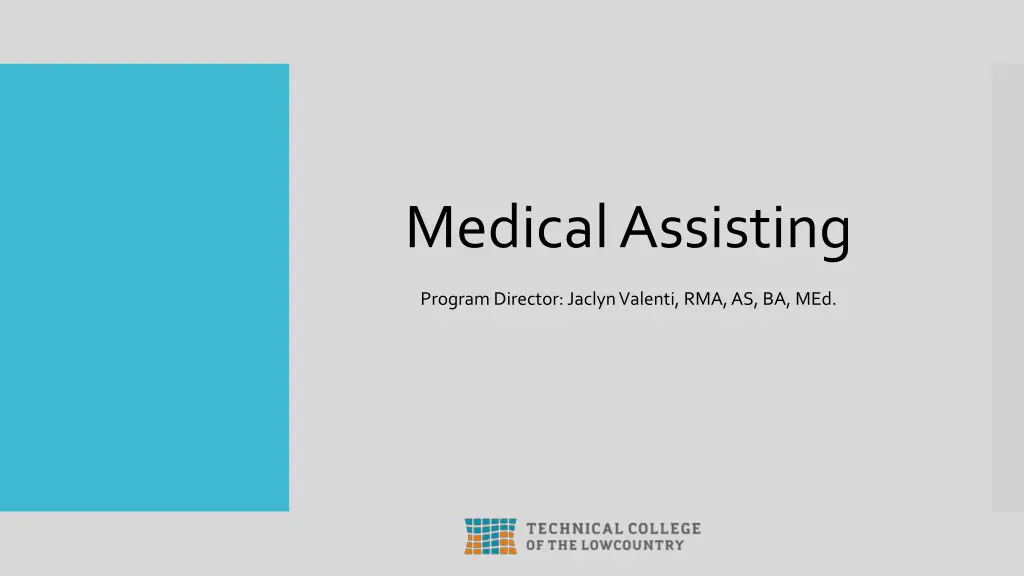 medical assisting