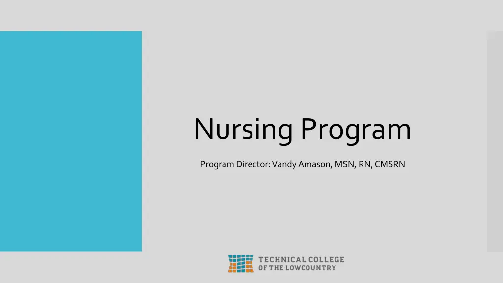 nursing program
