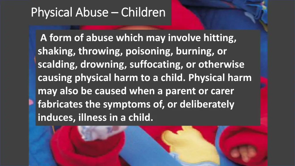 physical abuse children physical abuse children