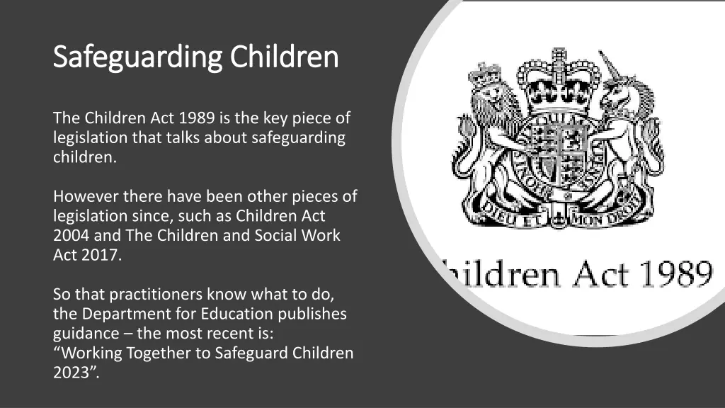safeguarding children safeguarding children