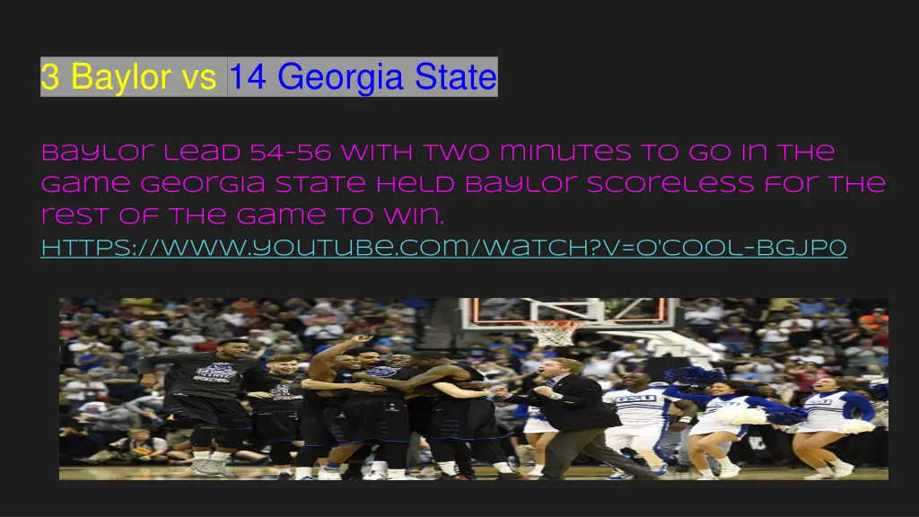 3 baylor vs 14 georgia state