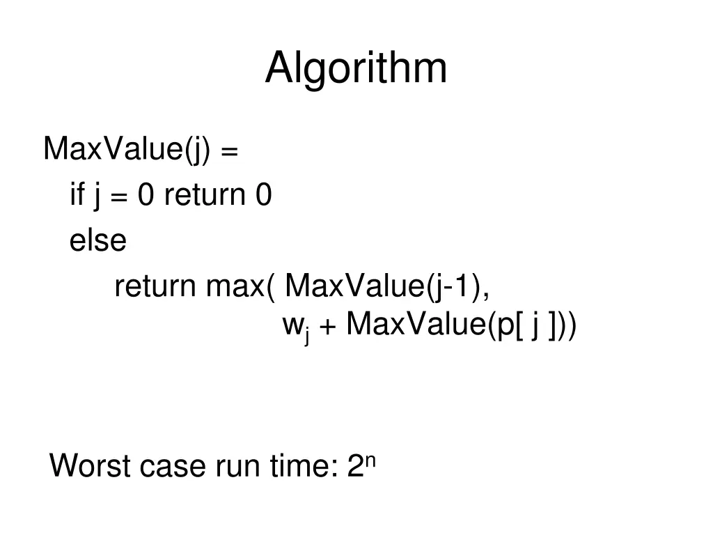 algorithm