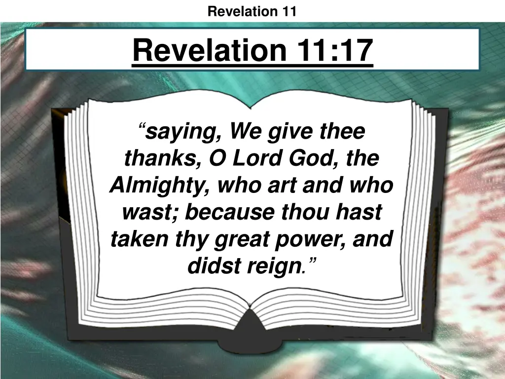revelation 11 3