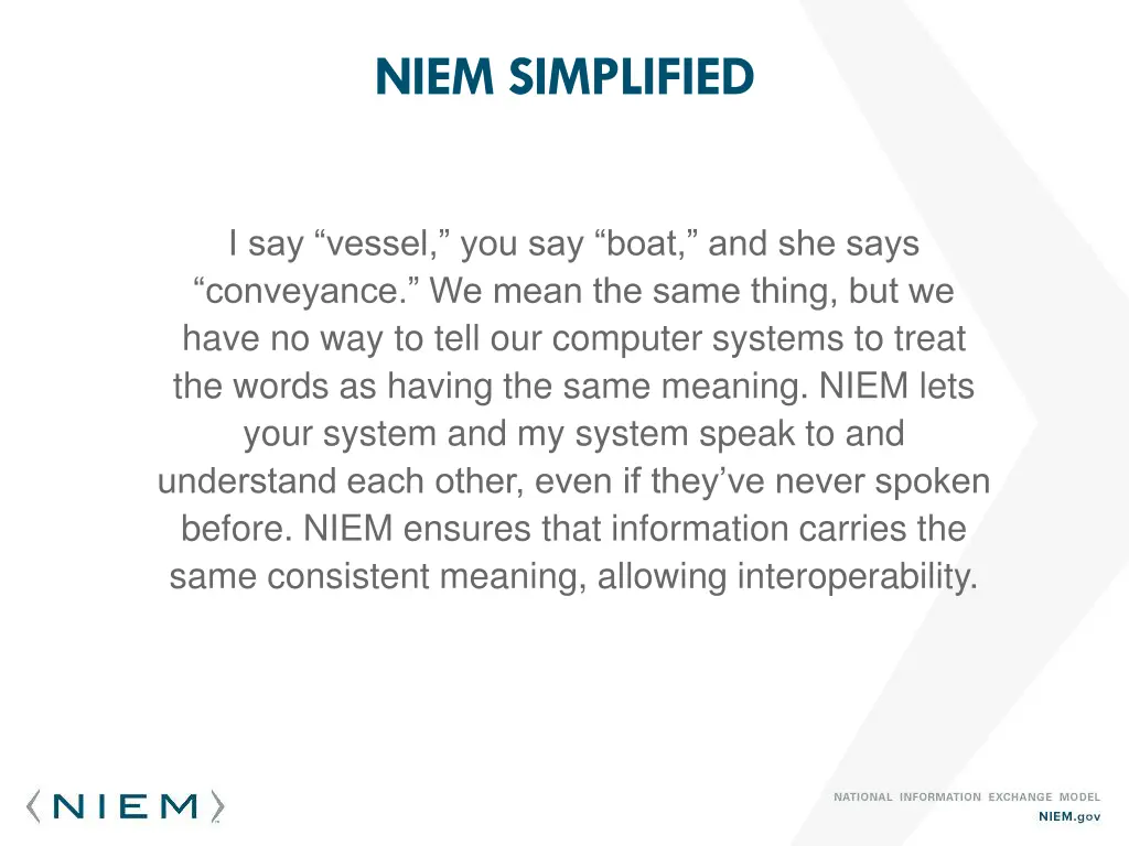 niem simplified