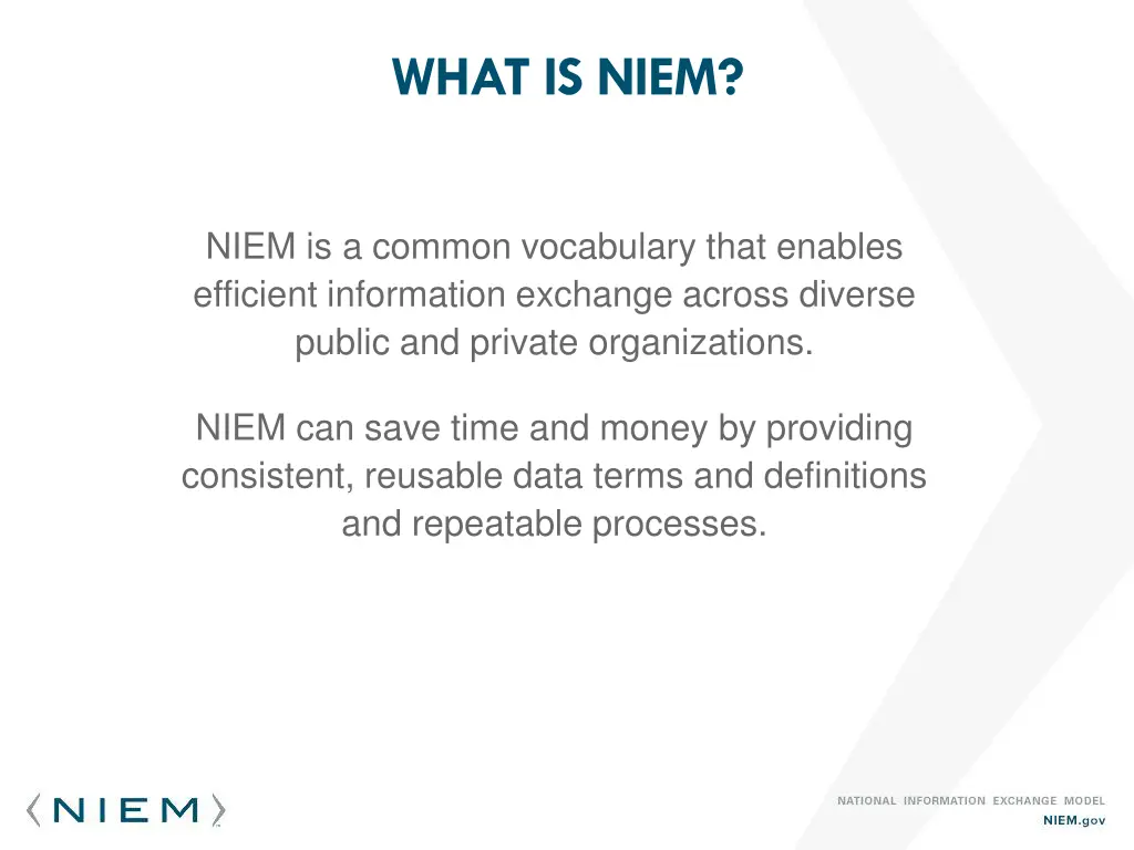 what is niem