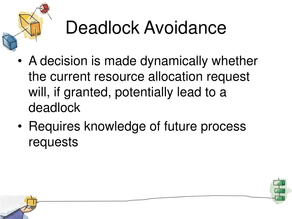 deadlock avoidance