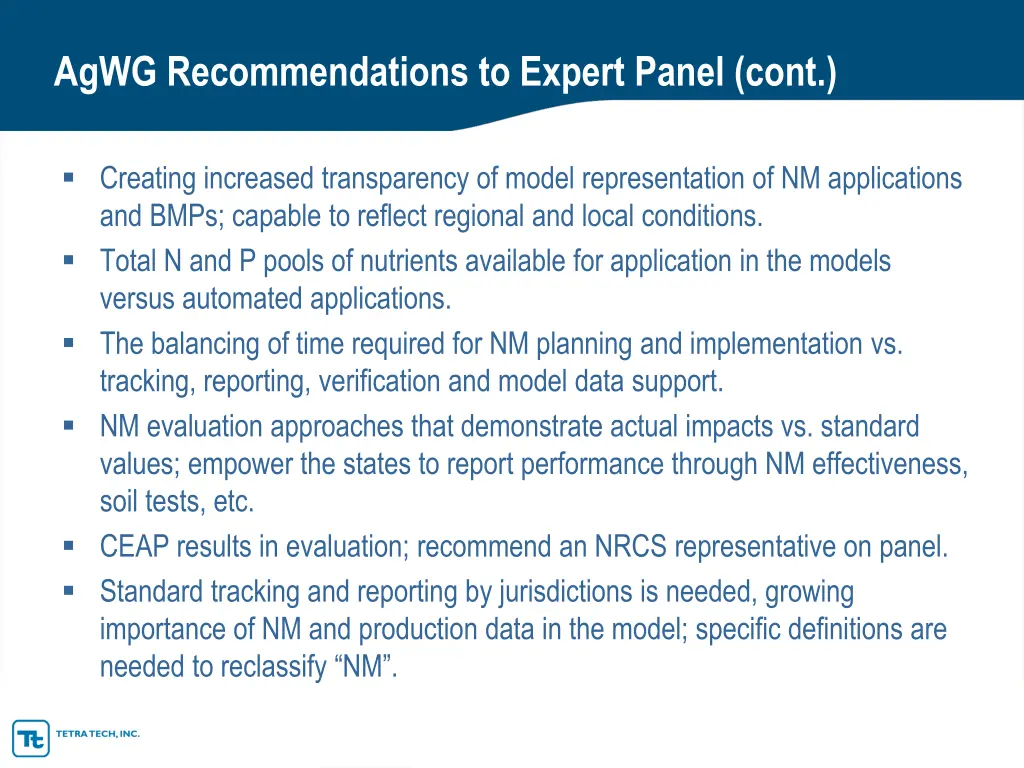 agwg recommendations to expert panel cont 3