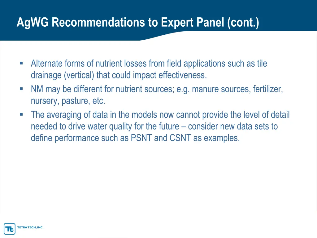 agwg recommendations to expert panel cont 4