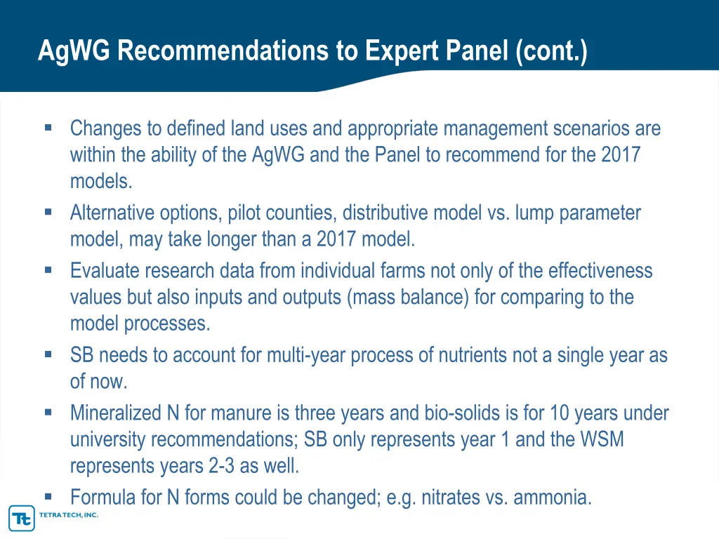 agwg recommendations to expert panel cont 6