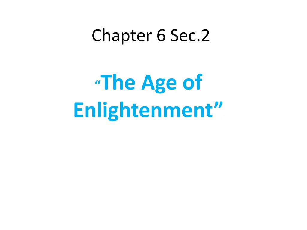 chapter 6 sec 2