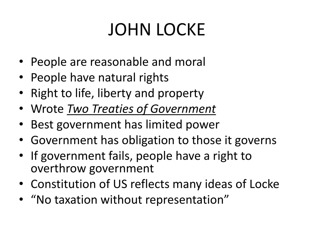 john locke