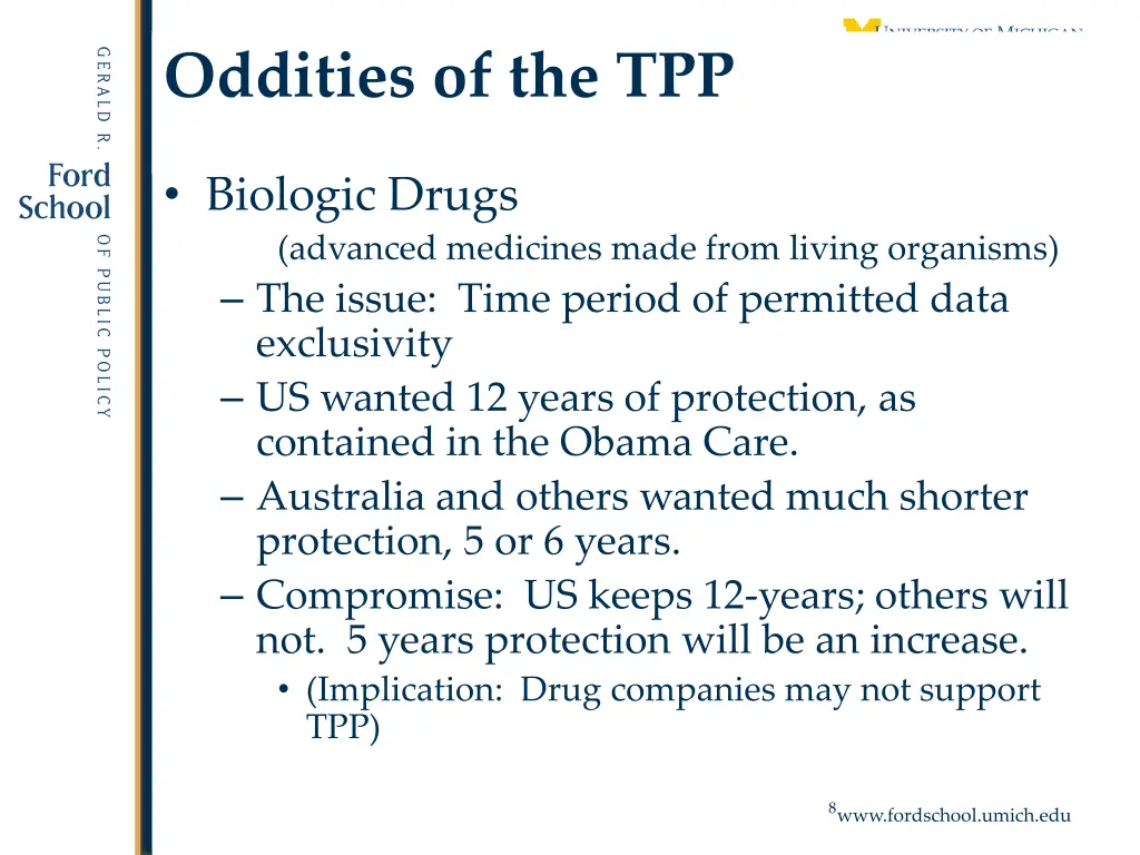 oddities of the tpp 2