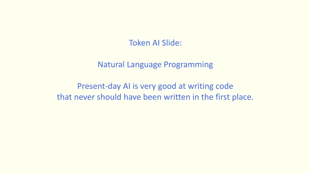 token ai slide 1