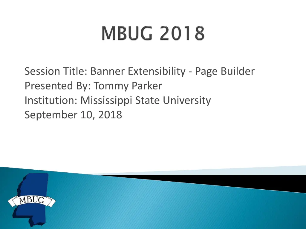 session title banner extensibility page builder