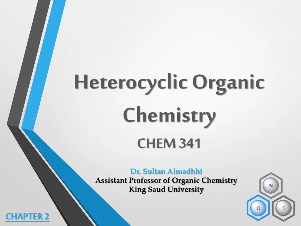 heterocyclic organic chemistry chem 341