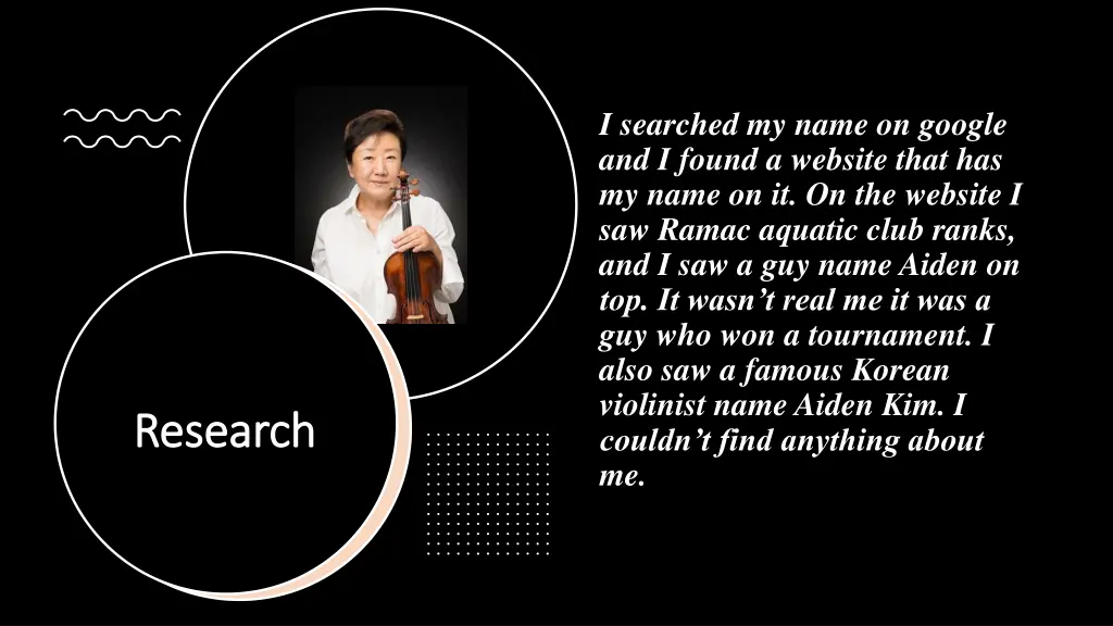 i searched my name on google and i found