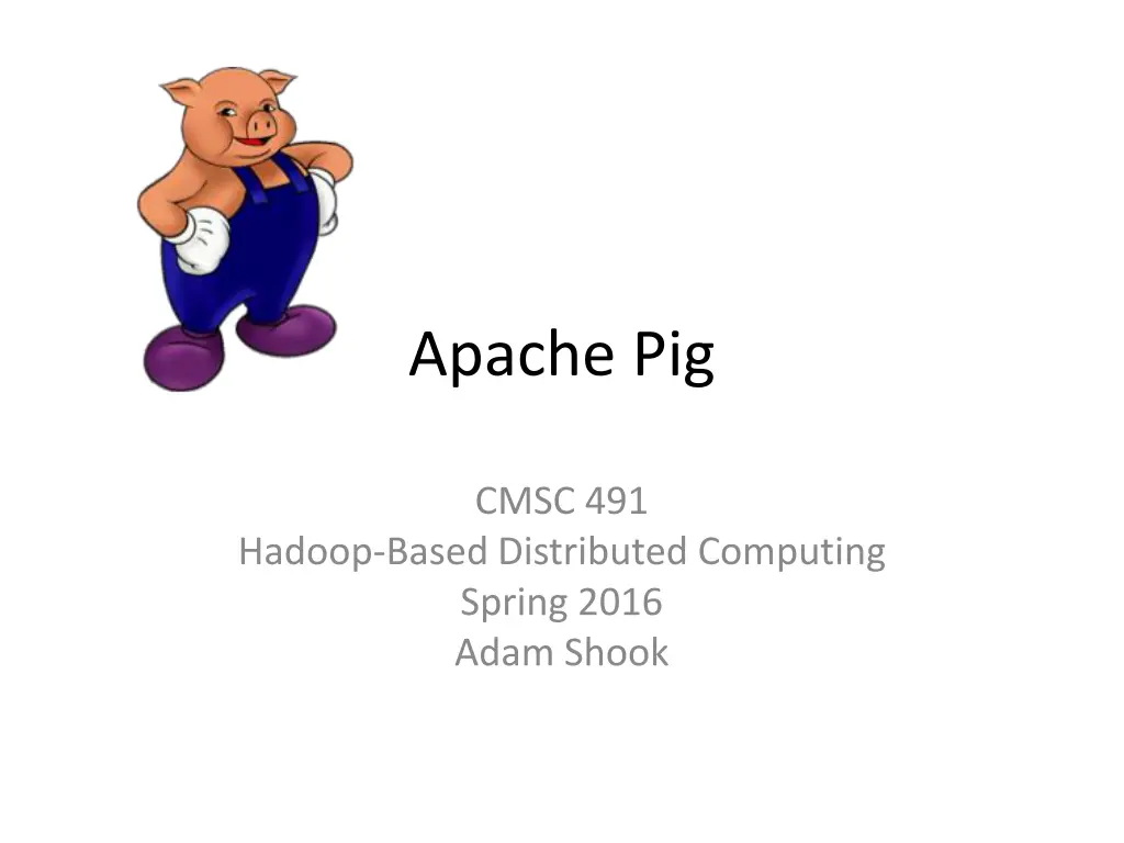 apache pig