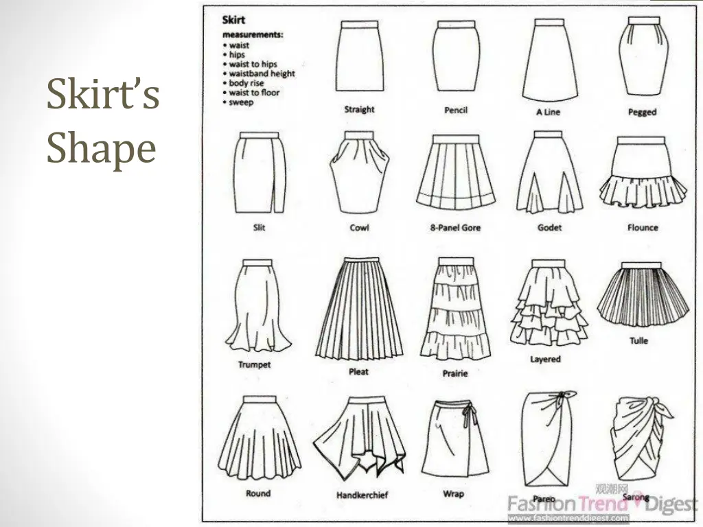 skirt s shape