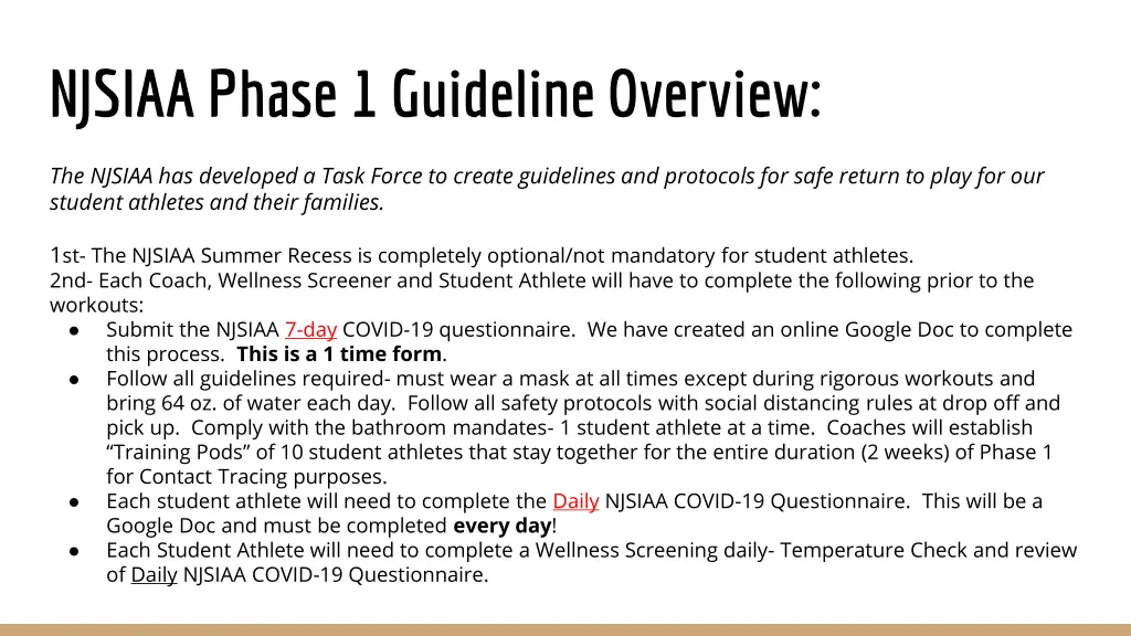 njsiaa phase 1 guideline overview