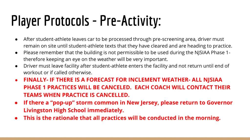 player protocols pre activity 2