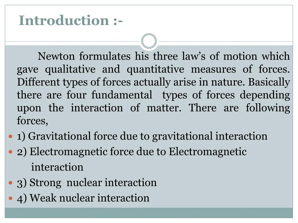 introduction