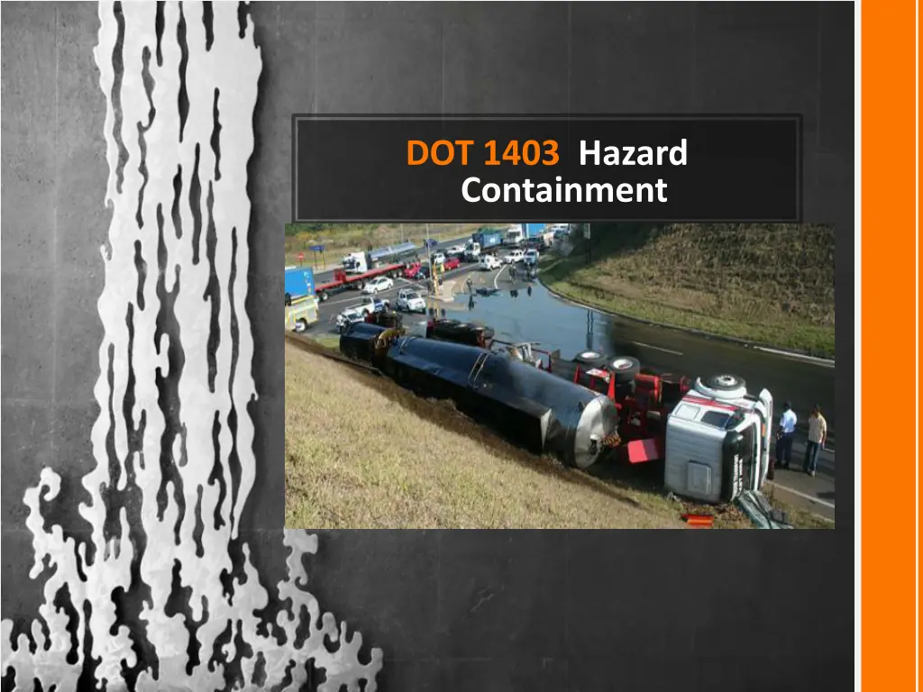 dot 1403 hazard containment