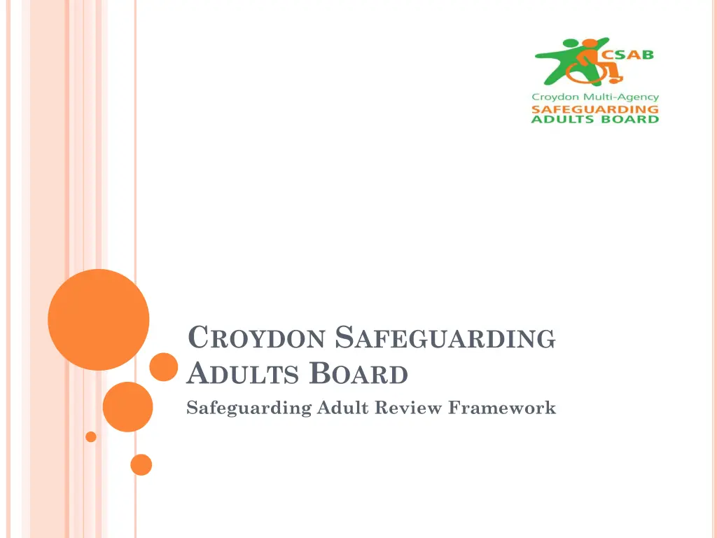 c roydon s afeguarding a dults b oard
