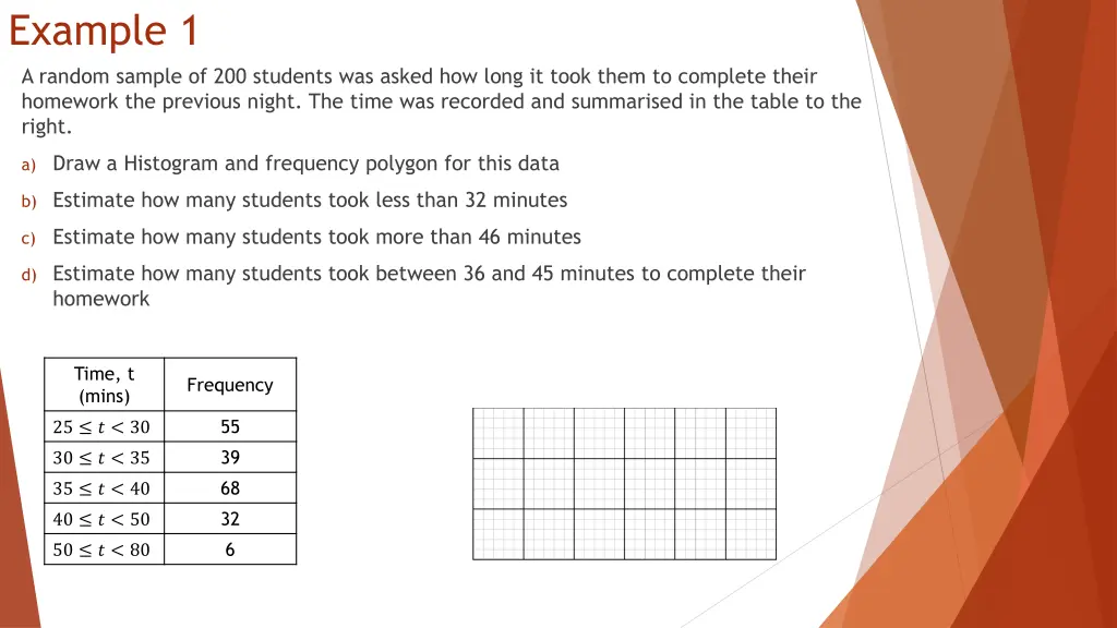 example 1 a random sample of 200 students