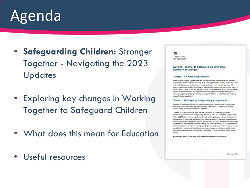 agenda