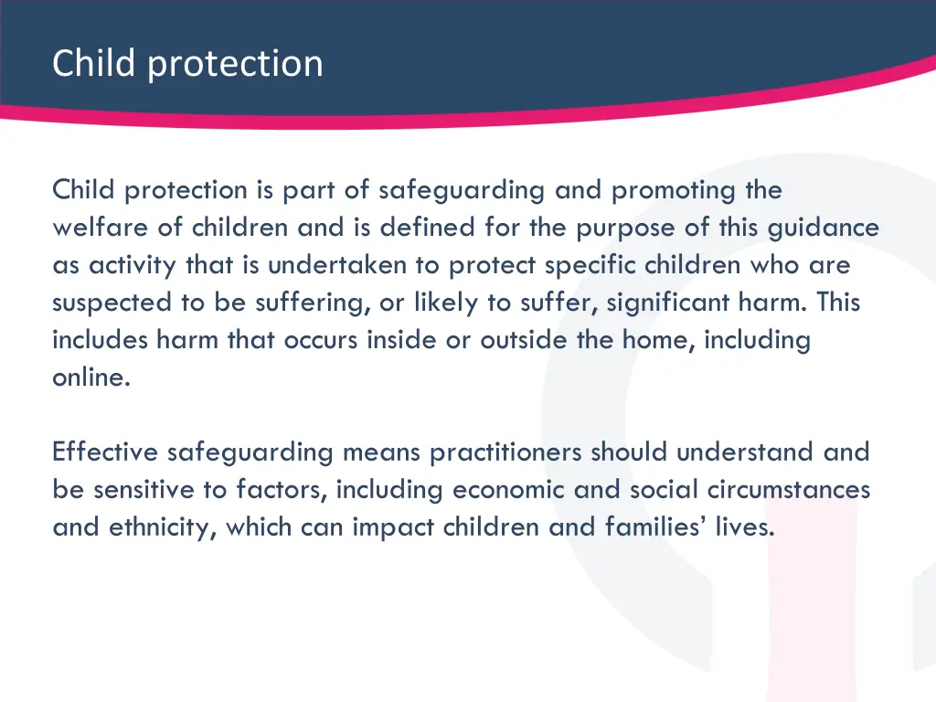 child protection