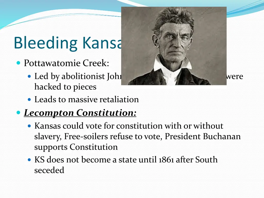 bleeding kansas
