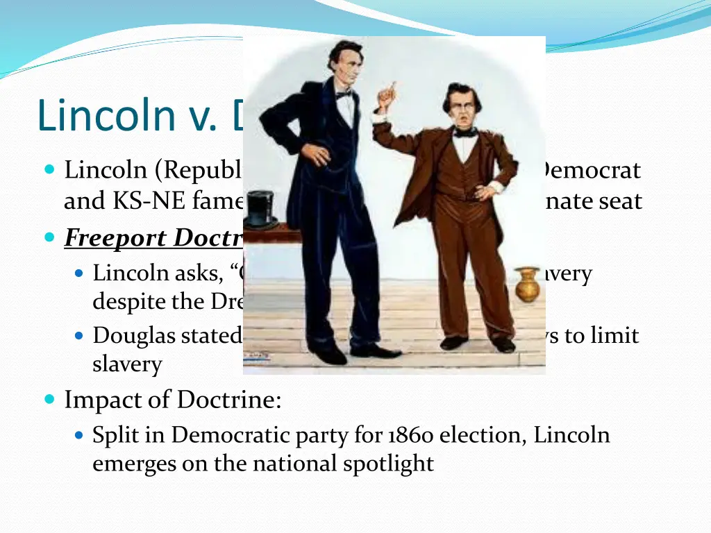 lincoln v douglas