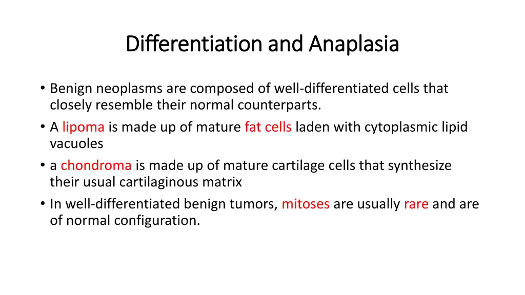 differentiation and anaplasia differentiation 1