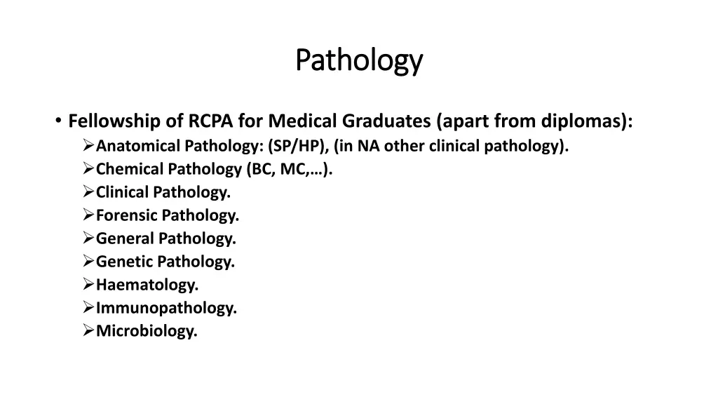 pathology pathology