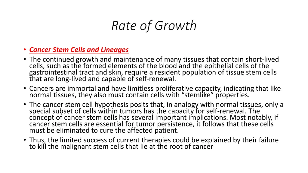 rate of growth 2