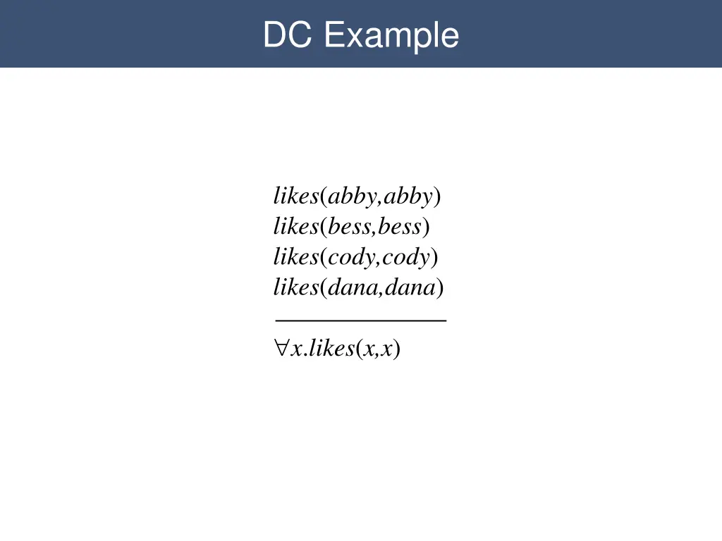 dc example 1