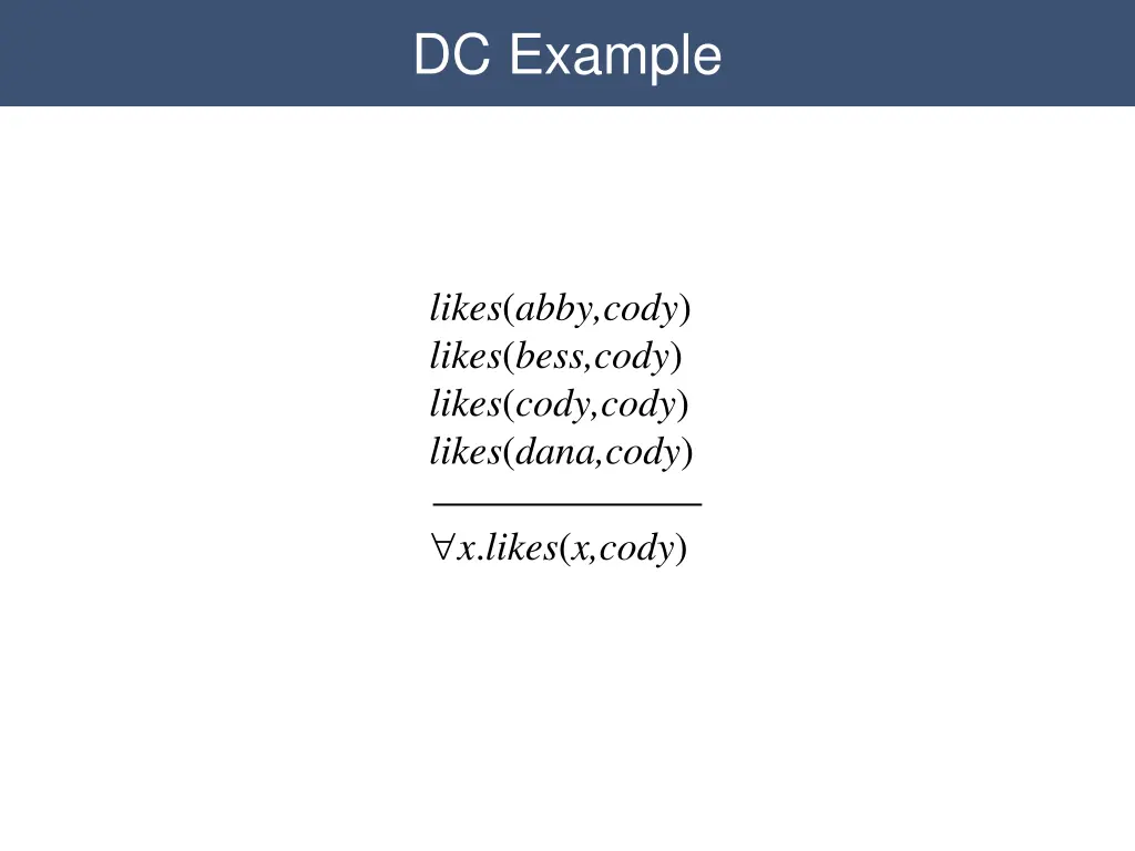 dc example