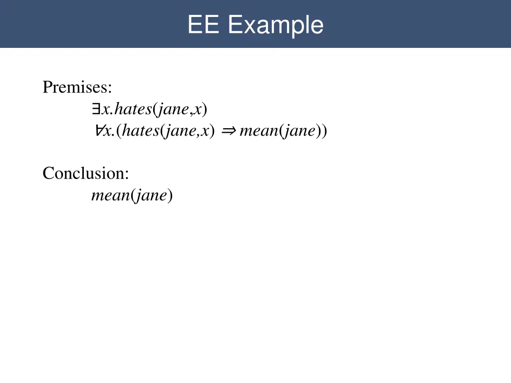 ee example