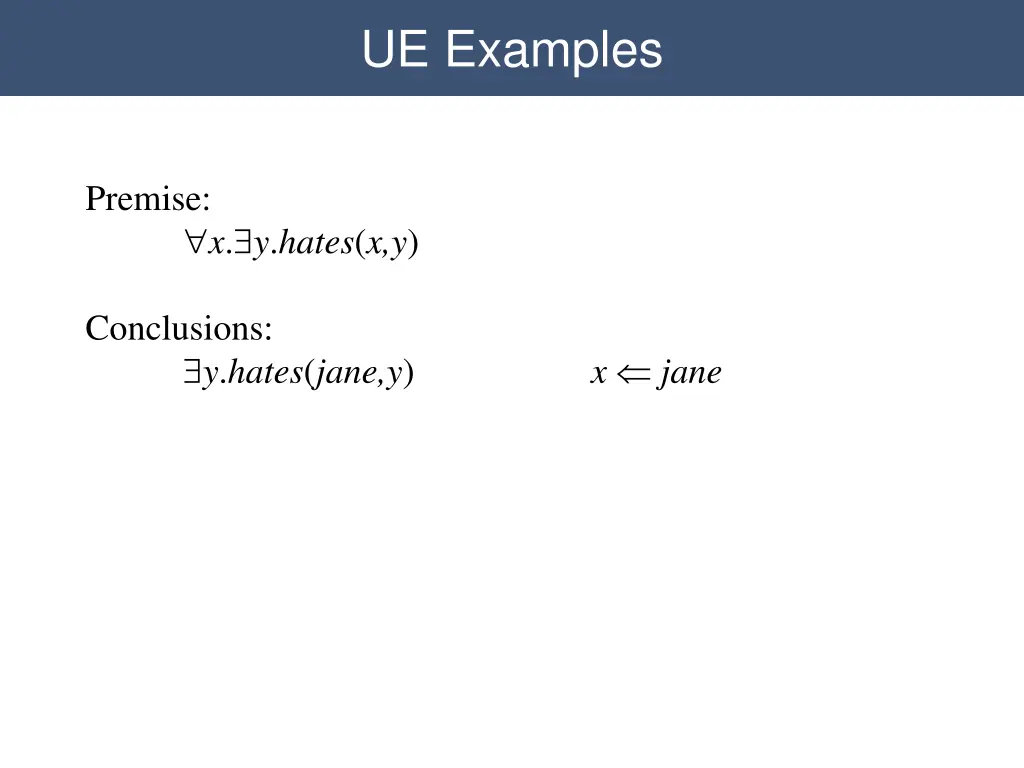ue examples 2